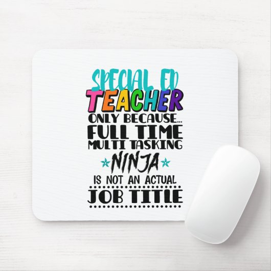 Ed-Lehrer nur wegen Vollzeit-Multi Mousepad (Mit Mouse)