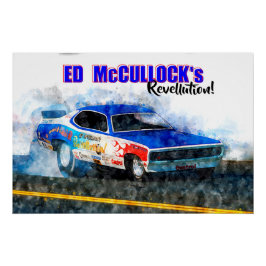 Ed McCullochs Revellutions 1972 Poster