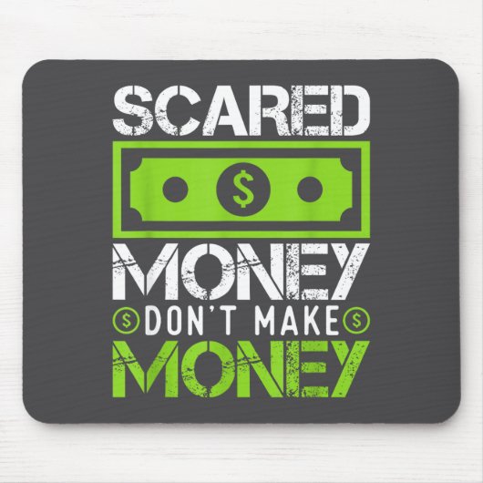 Ed Money Dont Make Money Dollar Cash Graphic Boss Mousepad (Vorne)