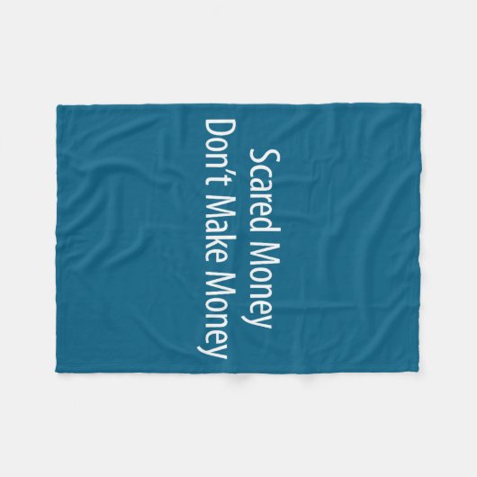 Ed Money Don't Make Money -  Fleecedecke (Vorderseite (Horizontal))