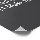 Ed Money Don't Make Money -  Poster (Ecke)