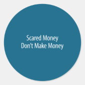 Ed Money Don't Make Money - Runder Aufkleber (Vorderseite)