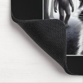 Ed Raccoon Selfie With Sasquatch Bigfoot Funny Rac Mousepad (Ecke)
