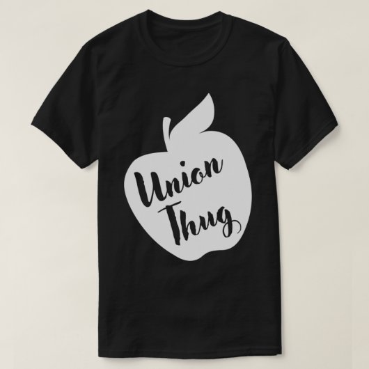 Ed Red Gewerkschaft Thug Teacher T-Shirt (Design vorne)