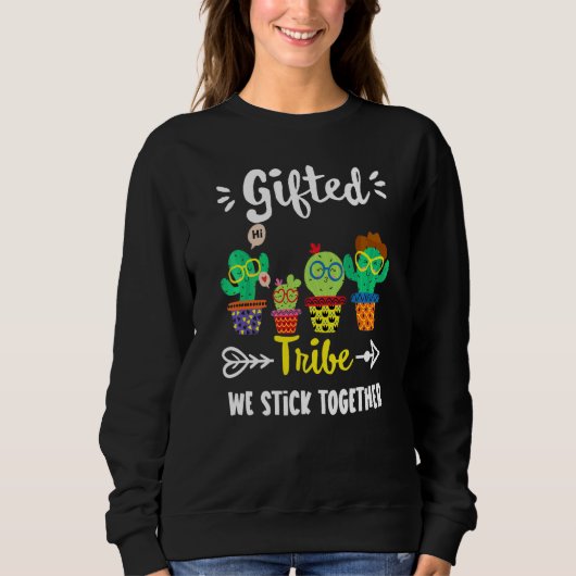 Ed Stamm School Cactus Crew Ed Teacher Squad Sweatshirt (Vorderseite)