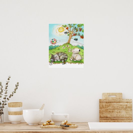 Ed und seine Freunde Poster (Küche)