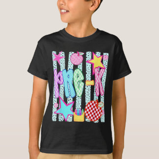 Ed Vorschule Punkte Kariert Vorschulkinder Jungen T-Shirt