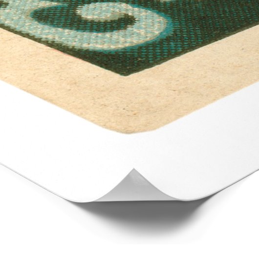 Ed Walsh Baseball Card 1909 Poster (Ecke)