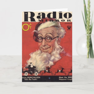 Ed Wynn Weihnachtskarte Feiertagskarte