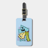 Ed-Zeichen Grafik Gepäckanhänger (Vorderseite vertikal)