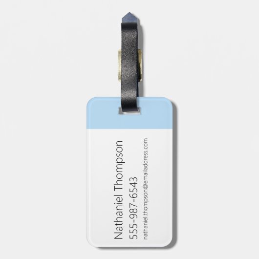 Ed-Zeichen Grafik Gepäckanhänger (Rückseite vertikal)