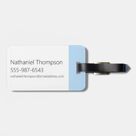 Ed-Zeichen Grafik Gepäckanhänger (Rückseite horizontal)