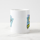 Ed-Zeichen Grafik Jumbo-Tasse (Vorderseite)