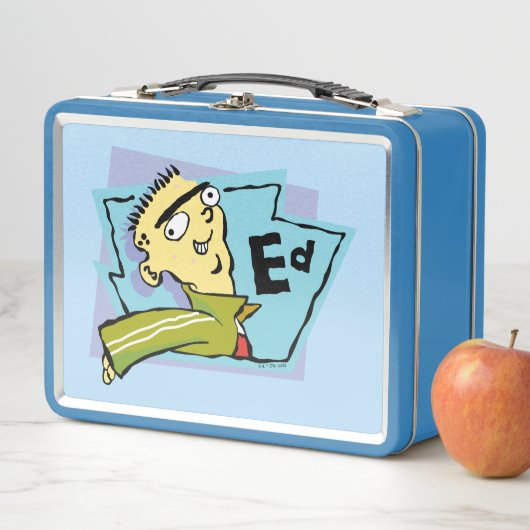 Ed-Zeichen Grafik Metall Brotdose (Beispiel)