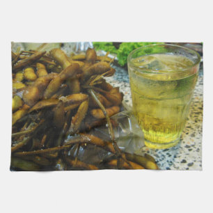 Edamame auf thailändische Art Küchentuch