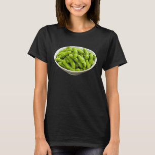 Edamame Costume Leicht Last Minute Halloween Japan T-Shirt
