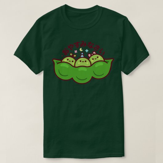 Edamame Kawaii T-Shirt (Design vorne)