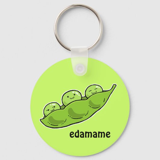 Edamame Key Chain Schlüsselanhänger (Vorderseite)