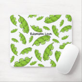 Edamame Liebe-Mausunterlage Mousepad (Mit Mouse)