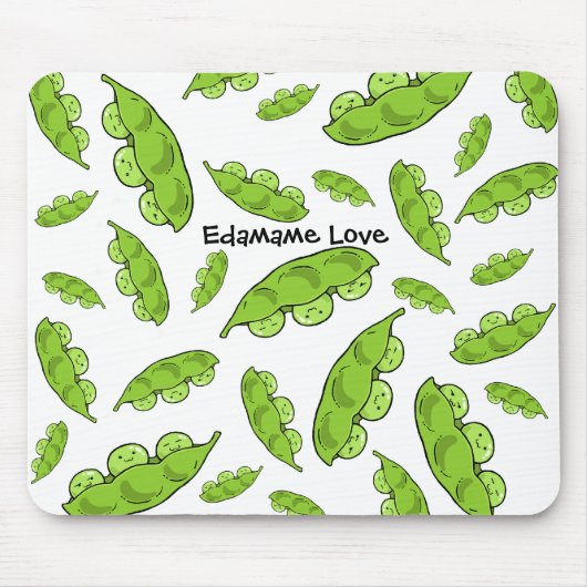 Edamame Liebe-Mausunterlage Mousepad (Vorne)