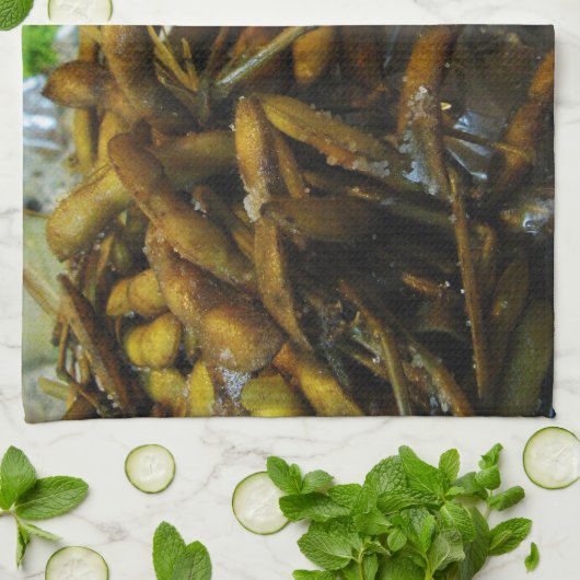 Edamame Thai Style Küchentuch (Gefaltet)