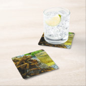 Edamame Thai Style Rechteckiger Pappuntersetzer (Vor Ort)