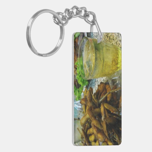 Edamame Thai Style Schlüsselanhänger (Vorderseite links)