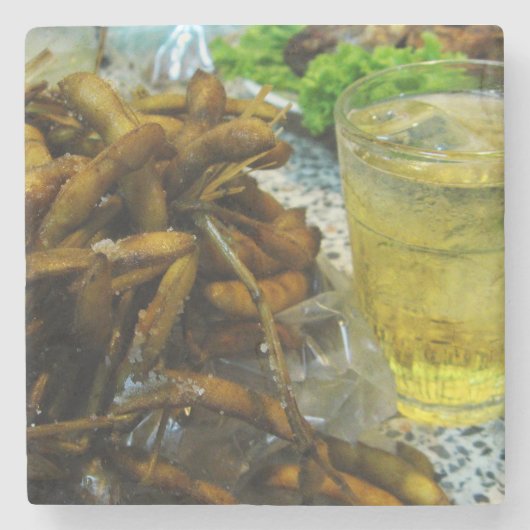 Edamame Thai Style Steinuntersetzer (Vorderseite)