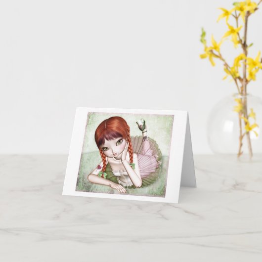 Edan note cards karte (Gelbe Blume)