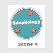 Edaphologie Aufkleber (Blatt)