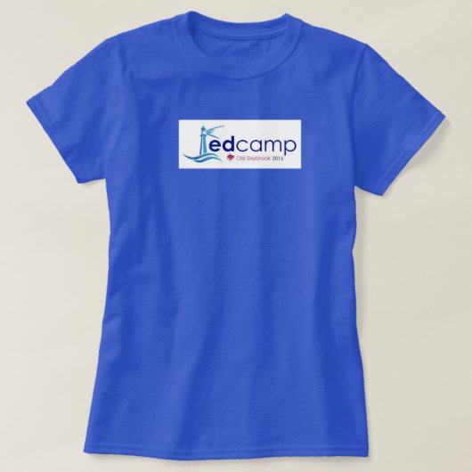 EdCamp alter Saybrook Dunkelheits-T - Shirt (Design vorne)