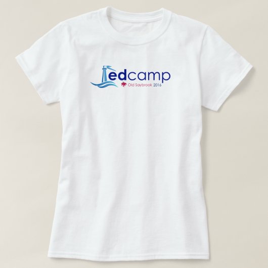 EdCamp alter Saybrook T - Shirt (Design vorne)