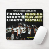 Edcouch-Elsa Fußball-Mausunterlage Mousepad (Mit Mouse)