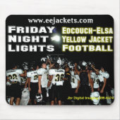 Edcouch-Elsa Fußball-Mausunterlage Mousepad (Vorne)