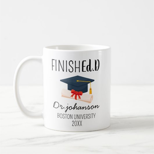 Edd Abschiedsgeschenke Für Sie Ihn, EDD Tasse, Doc Kaffeetasse (Links)