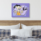 Edd Character Graphic Leinwanddruck (Insitu (Schlafzimmer))