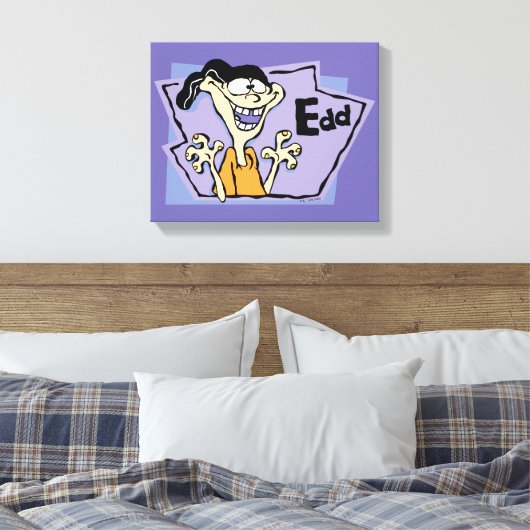 Edd Character Graphic Leinwanddruck (Insitu (Schlafzimmer))