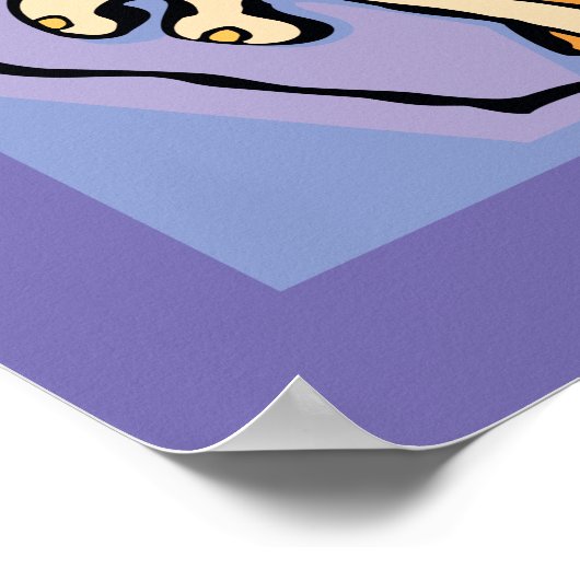 Edd Character Graphic Poster (Ecke)