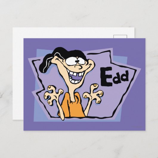 Edd Character Graphic Postkarte (Vorne/Hinten)