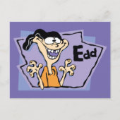 Edd Character Graphic Postkarte (Vorderseite)