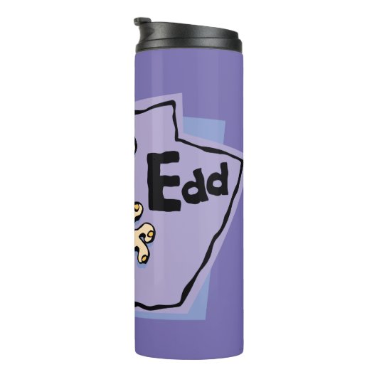 Edd Character Graphic Thermosbecher (Nach rechts gedreht)