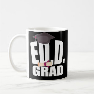 EdD Doctorate Bildung Abschluss Geschenk Kaffee Ta Kaffeetasse
