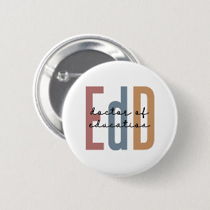 EdD Doktor der Bildung Abschluss Button