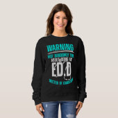 Edd Doktor der Bildung spricht über Doktorat Gradu Sweatshirt (Vorne ganz)