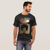 Edd in Progress Doktorand Kandidat Student Black A T-Shirt (Vorne ganz)