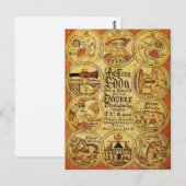 Edda Norse Mythology Postkarte (Vorne/Hinten)