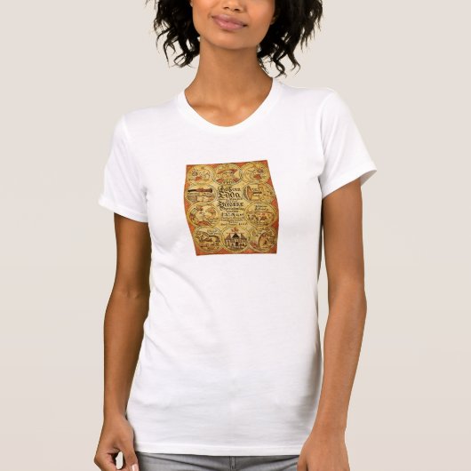 Edda-Skandinavier-Mythologie T-Shirt (Vorderseite)
