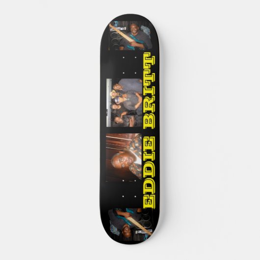EDDIE BRITT Skateboard (Vorderseite)