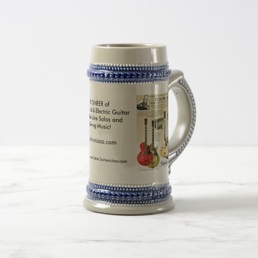 EDDIE DURHAM Stein (sehr große Tasse) Bierglas (VorderseiteRechts)