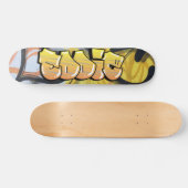 Eddie Graffiti Custom Personalisiert Skateboard (Horizontal)